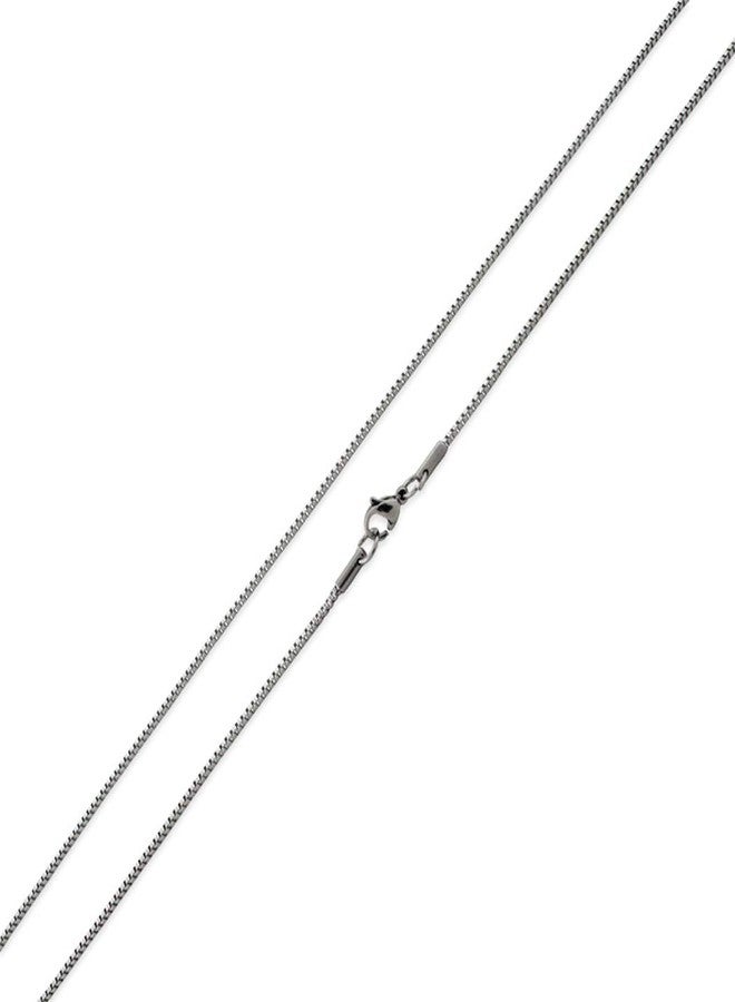 SilverCloseOut Stainless Steel Box Chain Necklace 1.5MM - 30" - Image 1