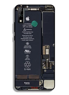 Tolwak Huawei Y8s Protective Case Cover Phone Circuit Pattern  - Image 2