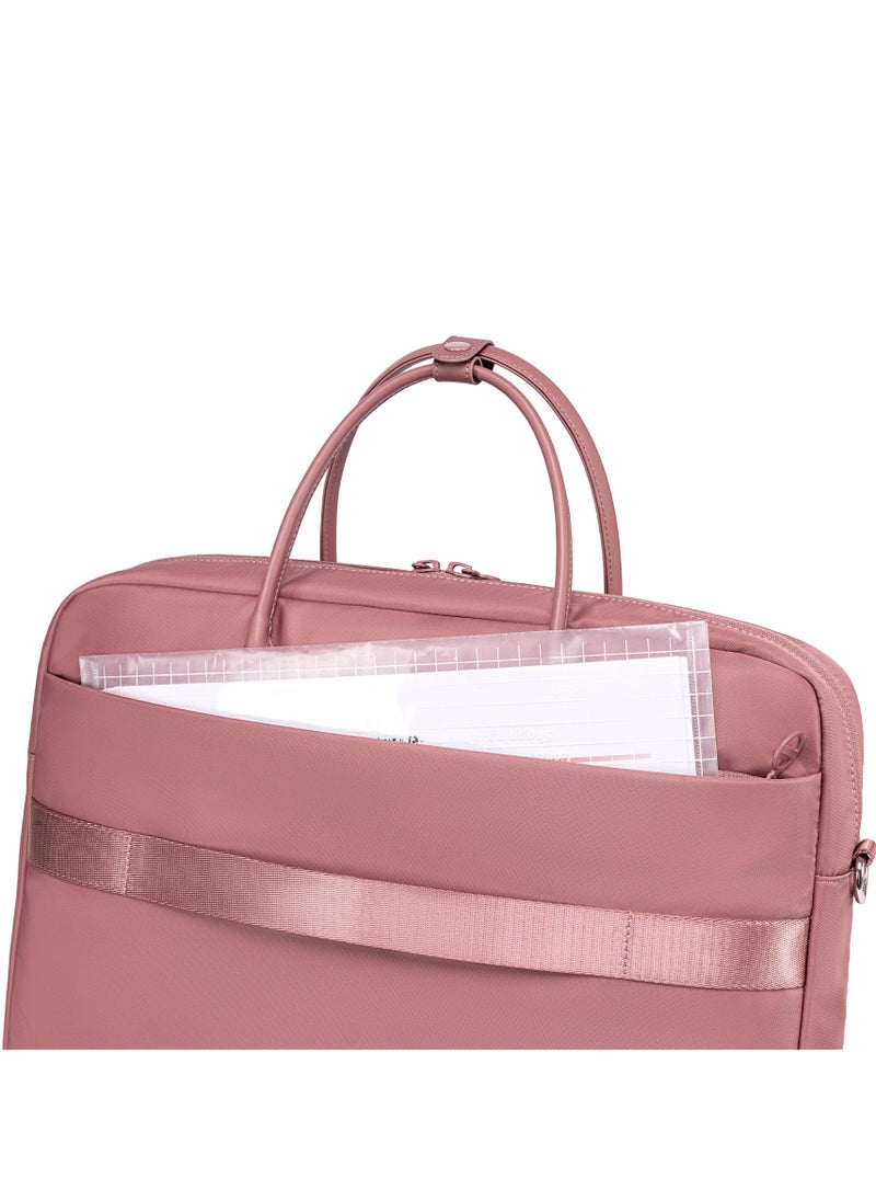 Chantria Premium Lightweight Laptop Bag for Women Water Resistant Multifunctional Hand Bag with Multiple Pockets for Casual/Work/College/ School, CB00772- Nostalgia Rose  - Image 3