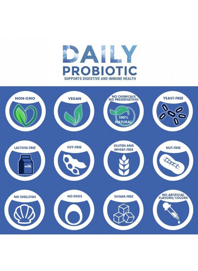 Replenish the Good Replenish The Good Daily Adults Probiotic, 60 Pearls  Vegan Supplement W/ 6 Billion Cfu   Supports Digestive Health  Delivers 15X More Good Micro Organism  Relieves Gas, Bloated Stomach & Acid Reflux  - Image 3