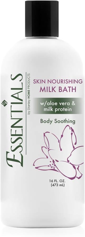 STANLEY HOME PRODUCTS - Stanley Home Products A6808 Essentials Nourishing Milk Bath for Spa  Home  Skin Moisturizer  Softener  Light Fresh Fragrance  16 Fl Oz Pack of 1 - Image 1