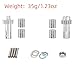 SDSLD Metal Differential Outdrives Set for 110 18 Scale Vehicles Upgrade for Arrma Bigrock Granite Kraton Outcast Senton Vorteks Infraction Typhon Vendetta AR310775 ARAC3999 Silver - Image 3