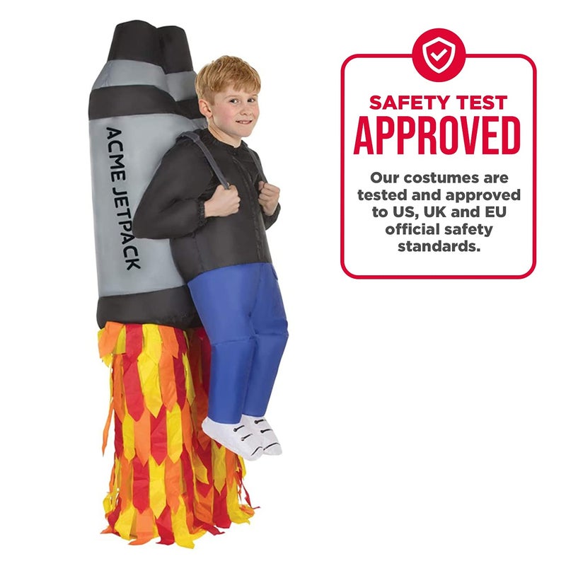 Morph Jet Pack Inflatable Costume Kids, Blow Up Costumes for Kids, Boys Inflatable Costume - Image 4