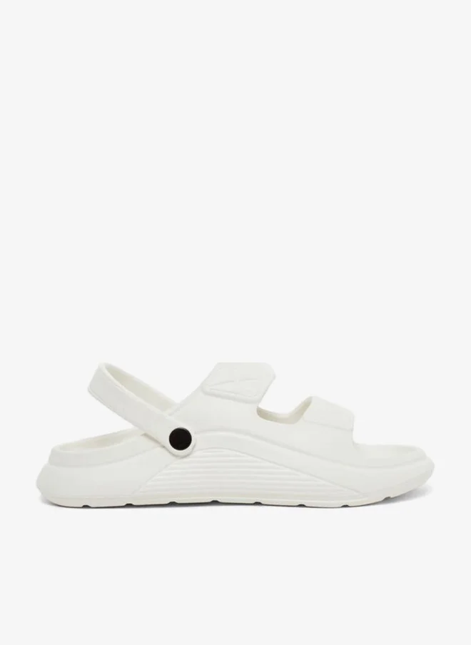 Styli Styli Dual-Strap Sandals with Back Strap