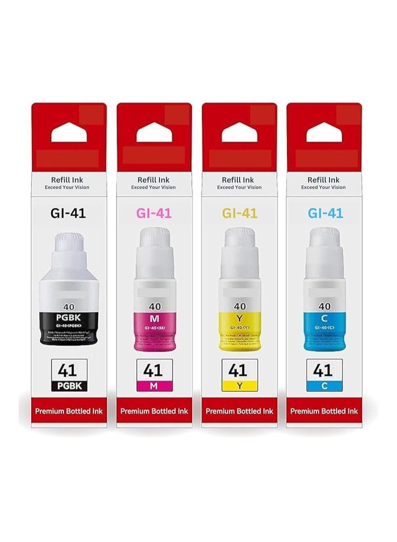 Terabyte مجموعة حبر ملون متوافقة G2470 G3470 G4470 - Image 1