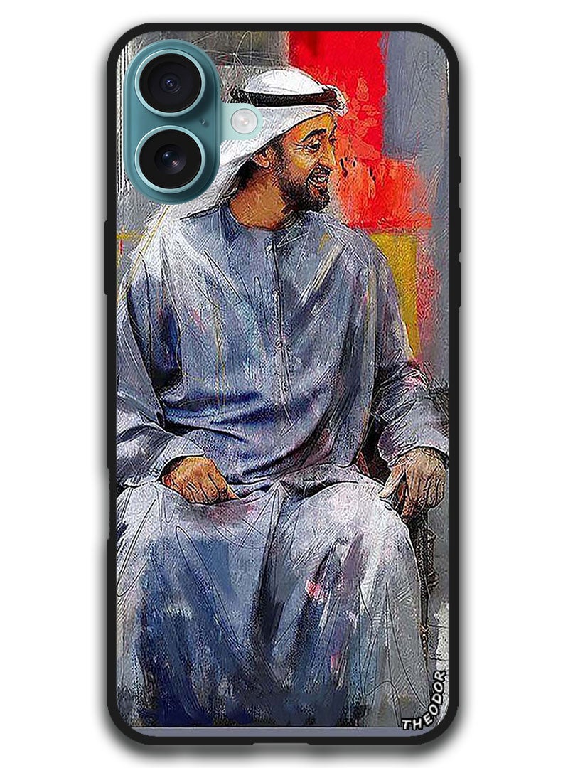 Theodor Protective Case Anti Scratch Shock Proof Bumper Cover For iPhone 16 (6.1)-inch Mbz Sitting - Image 1