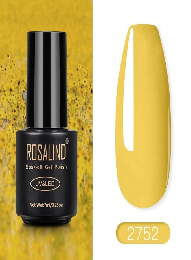 ROSALIND Gel Nail Polish UV LED Nail Polish Nail Manicure Long Lasting Nail Art Color Gel Need UV Lamp to Cure UV Gel Polish (7ml-2752) - Image 3