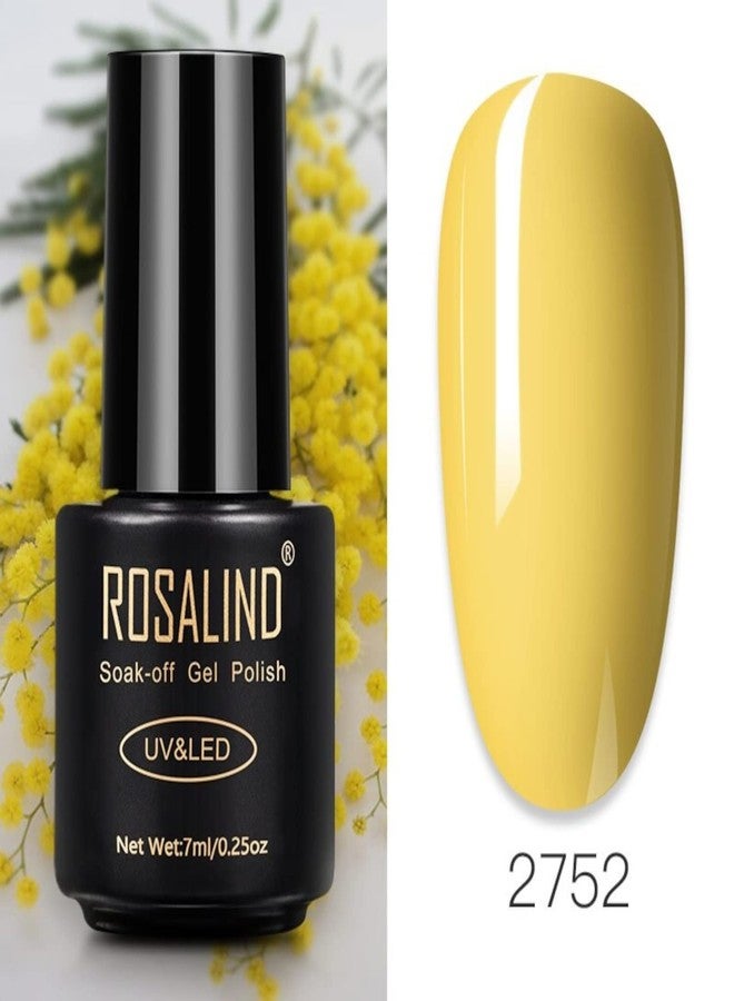ROSALIND Gel Nail Polish UV LED Nail Polish Nail Manicure Long Lasting Nail Art Color Gel Need UV Lamp to Cure UV Gel Polish (7ml-2752) - Image 2