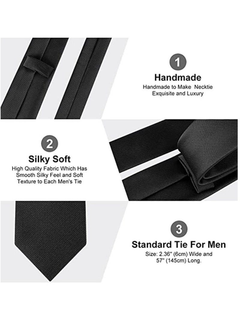 Multicolor Checkered Patterned Necktie Suit Gift Box Set - Image 5