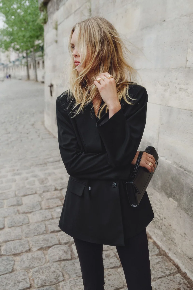 H&M Double-breasted blazer