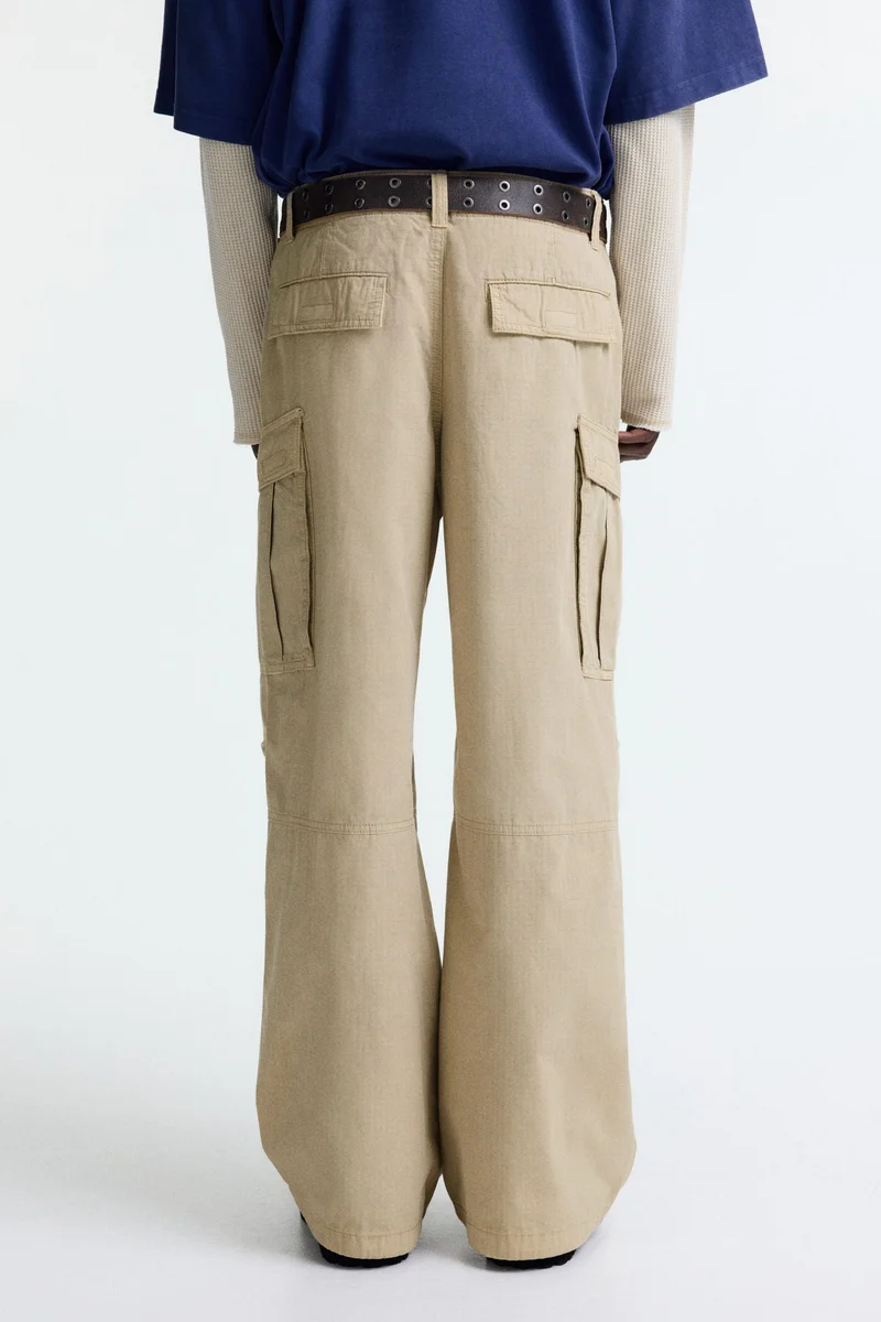 H&M  Loose Fit Cargo trousers for Men | Best Price UAE