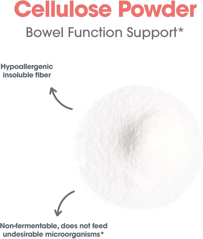 Allergy Research Group Cellulose Powder  Microcrystalline Cellulose Powder 2000mg Insoluble Fiber Supplement Powdered Cellulose NonFermentable Hypoallergenic  88 Oz - Image 5