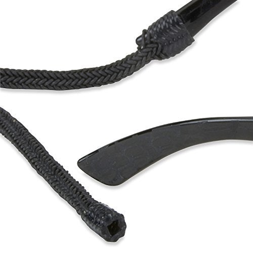 Carson Gripz Eyewear Retainers for Larger Frames, Black Ash, Large - Image 3