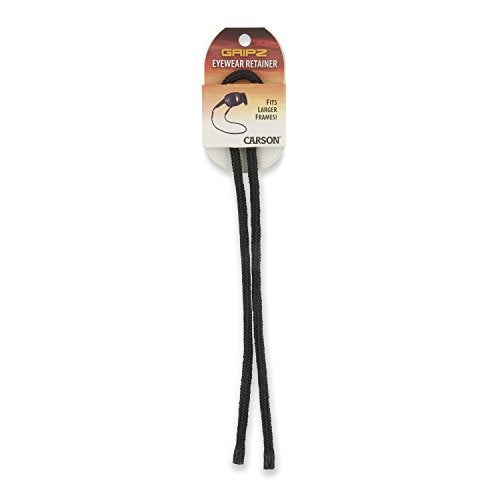 Carson Gripz Eyewear Retainers for Larger Frames, Black Ash, Large - Image 5