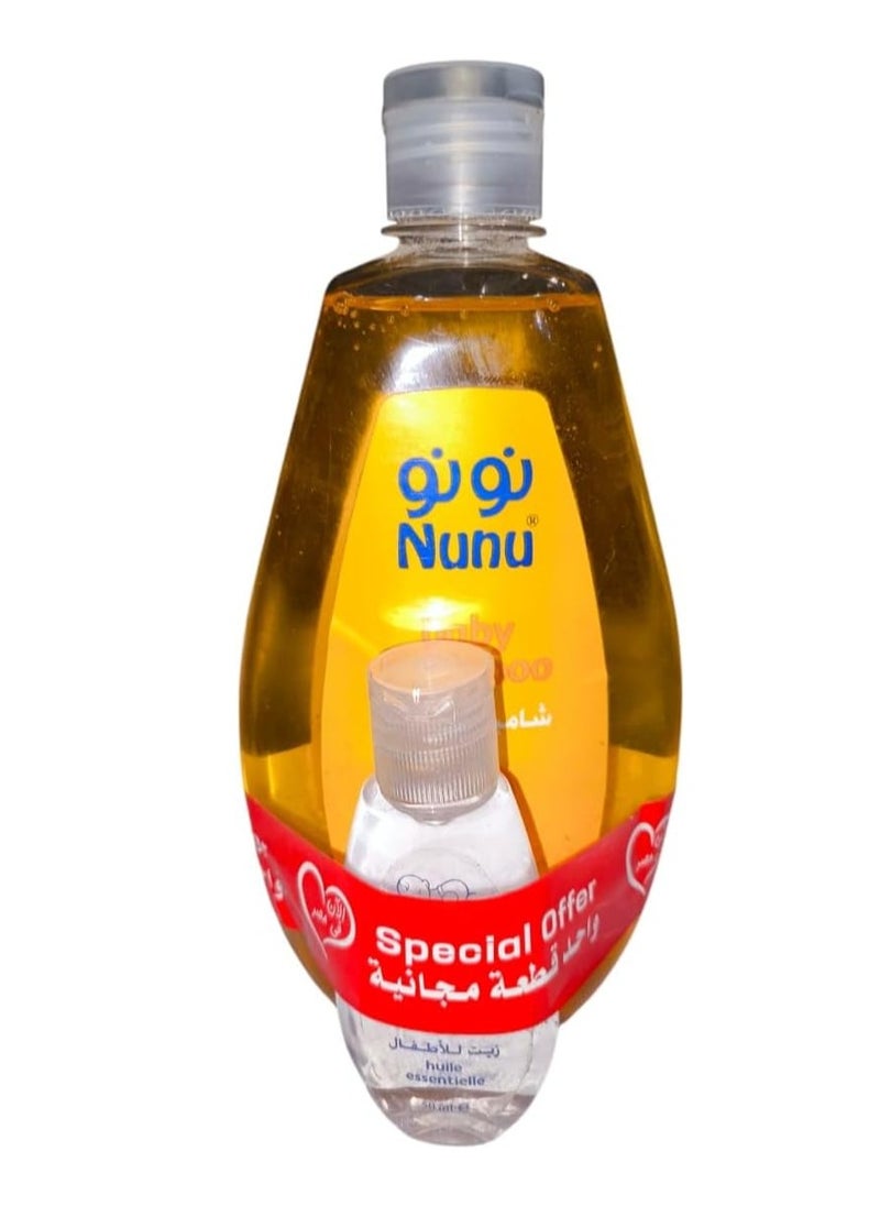 Nunu - Nunu Baby Special Offer Shampoo 750ml + Nunu Baby Oil 100ml - Image 1