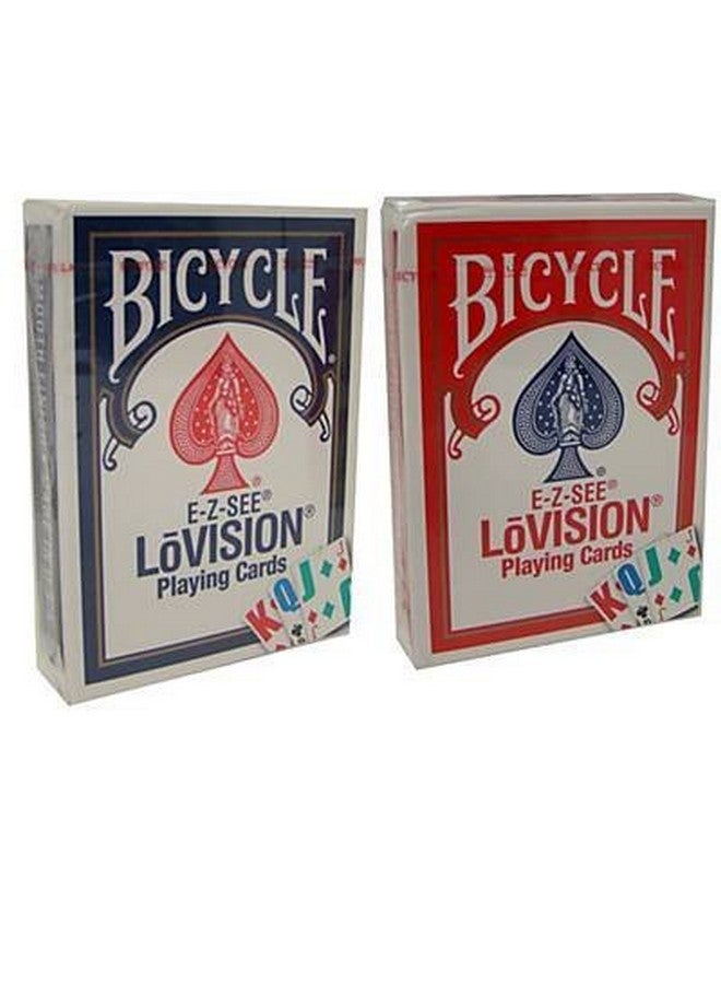 Bicycle Bicycle Lo-Vision Special Playing Cards - 2 Decks  - Image 1