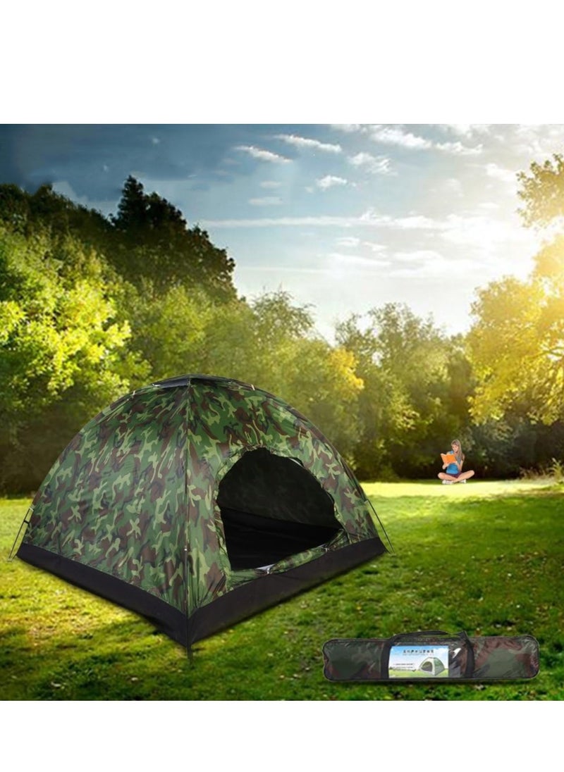 HALAMODO - Outdoor Camping Tent UV Protection Waterproof Large Tent - Image 1