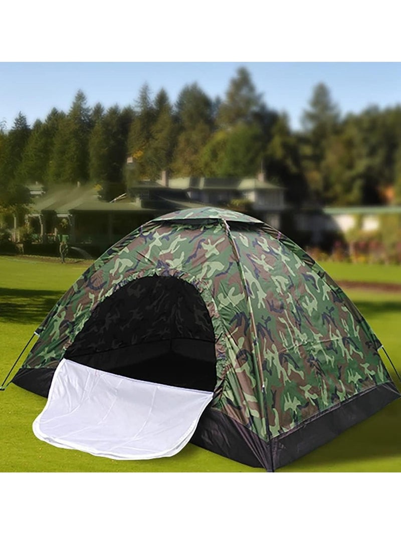 HALAMODO - Outdoor Camping Tent UV Protection Waterproof Large Tent - Image 1