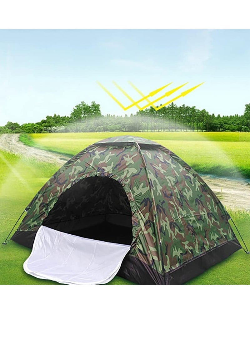 HALAMODO - Outdoor Camping Tent UV Protection Waterproof Large Tent - Image 1