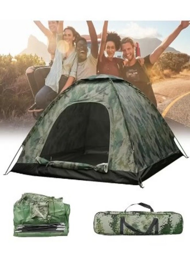 HALAMODO - Outdoor Camping Tent UV Protection Waterproof Large Tent - Image 1