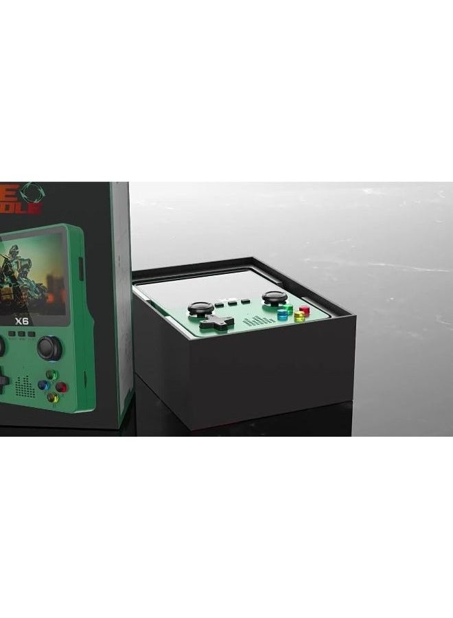 Beauenty New X6 Handheld Game Console – HD Display Portable Gaming Device with Dual Joystick, Built-In Classic Retro Games, Multimedia Playback, TF Card Support  Rechargeable Battery – Ideal for Kids  Retro - Image 5