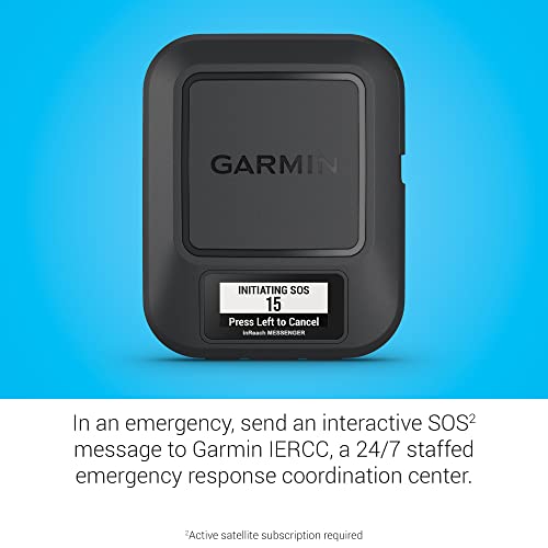 GARMIN جهاز Garmin inReach® Messenger للتواصل عبر الأقمار الصناعية المحمول، رسائل ثنائية الاتجاه عالمية - Image 4