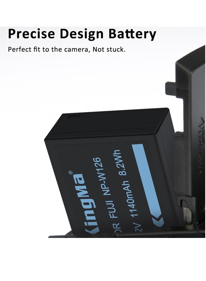 كينج ما KingMa LP-E12 7.2V 750mAh Battery Compatible with Canon Camera EOS 100D M2 M M50 Mark II M50 M200 M100 M10 Camera LP E12 Battery - Image 2