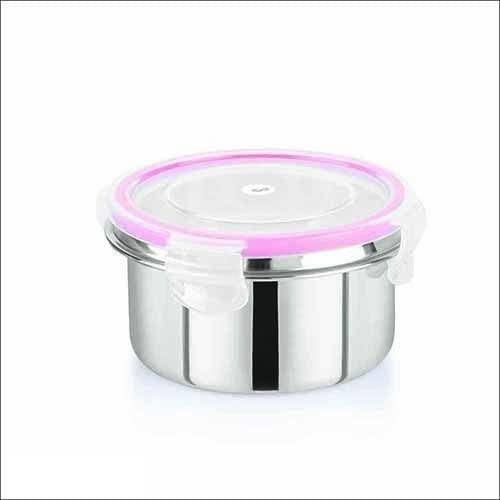 Black Olive Food Storage Box - Stainless Steel Lunch Box, 350ml Click and Seal Container, Air Tight Food Storage Box with Lid, Leak Proof Fusion Container for Daily Use in Home Office (2 Pc Set) - Image 3