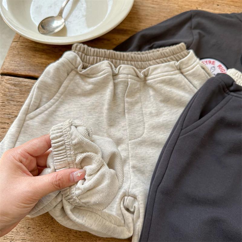 Chenma Kidsren'S Pants 2025 Spring And Style Contrasting Color Knitted Sweatpants For Boys And Girls Baby Leggings Sports Casual Pants - Image 4