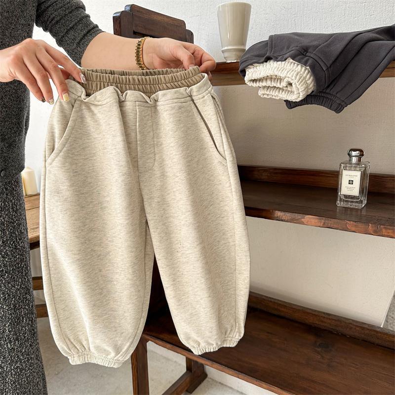 Chenma Kidsren'S Pants 2025 Spring And Style Contrasting Color Knitted Sweatpants For Boys And Girls Baby Leggings Sports Casual Pants - Image 3