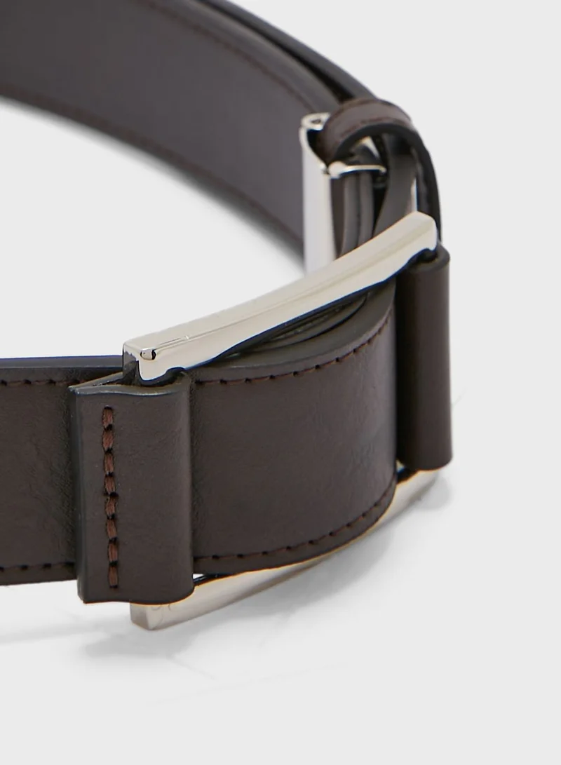 Seventy Five Casual Faux Leather Belt