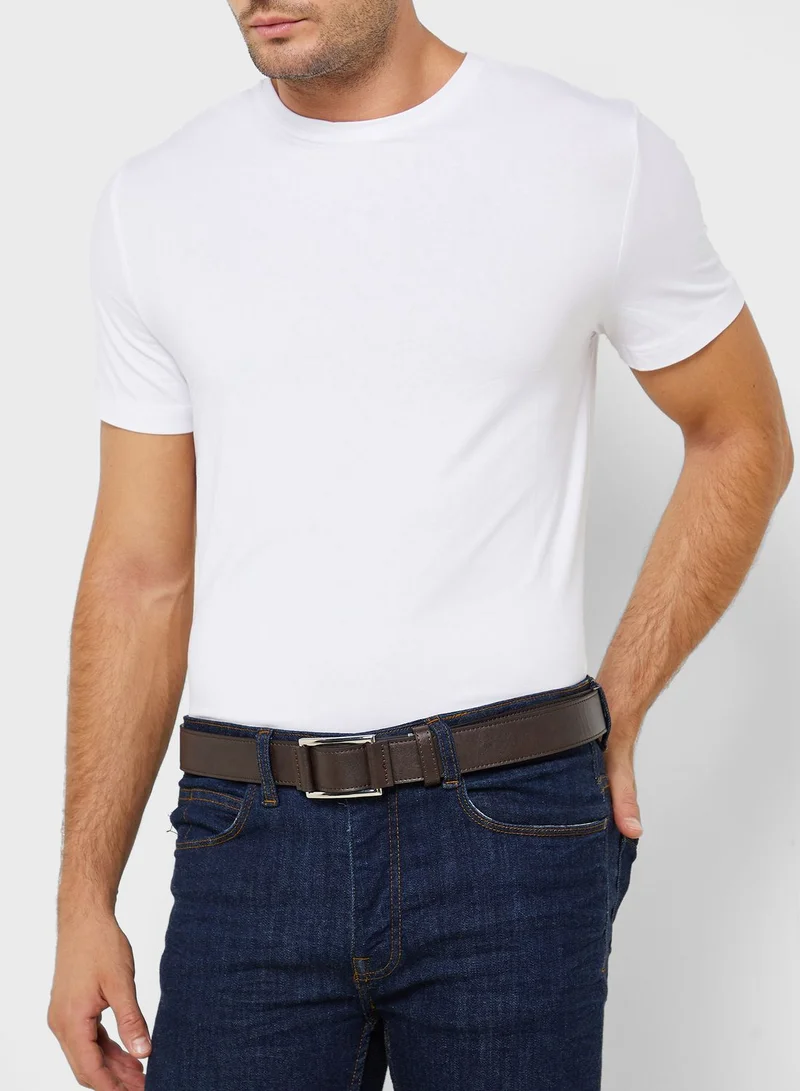 Seventy Five Casual Faux Leather Belt