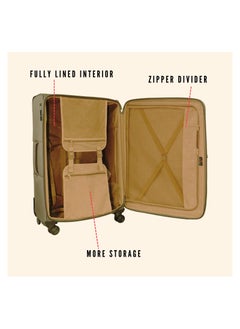 pierre cardin Softside Luggage Nantes Collection Large Size  - Image 5