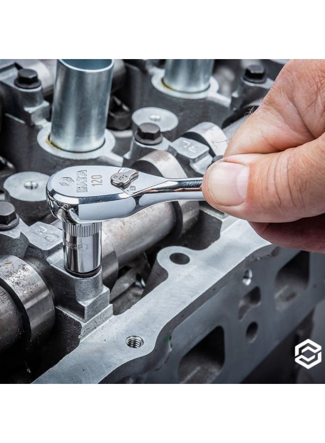 SATA ST13974 1/2" Drive 120 Positions Professional Ratchet - Image 5