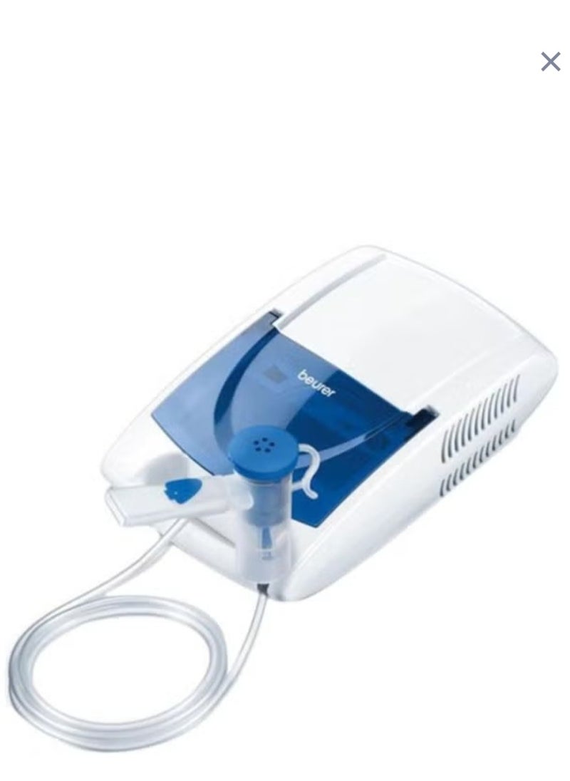 Beurer - Beurer  IH 21 is an efficient nebulizer that uses compressed-air technology to deliver medication for respiratory issues. It features a compact and user-friendly design, providing fine mist particles that effectively reach the lungs. - Image 1