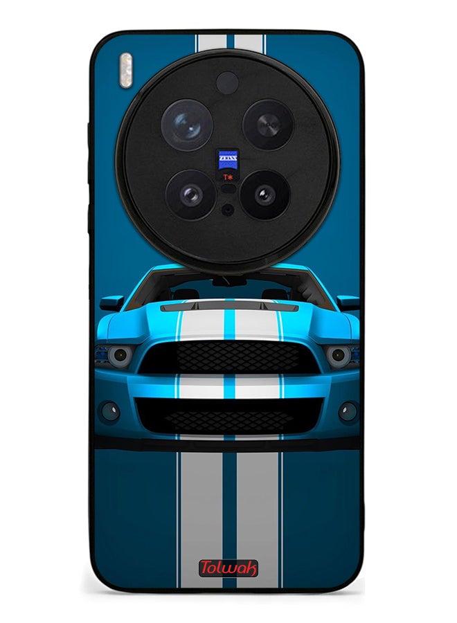 Tolwak Vivo X300 Pro 5G Protective Case Cover Printed Featuring Car Abstract Art - Image 1