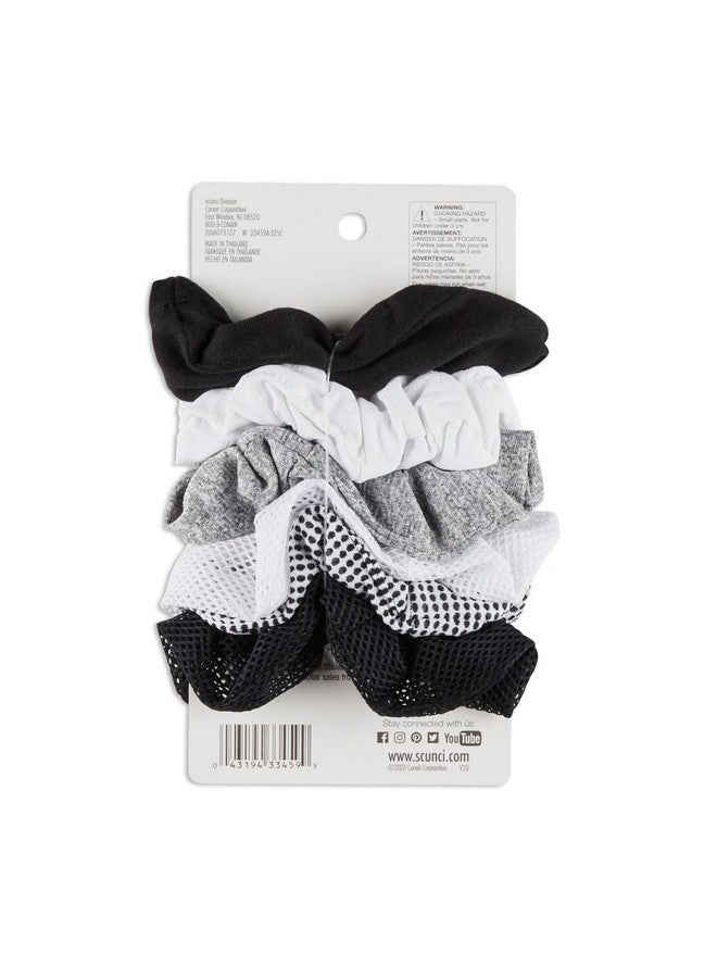 سكانشي سكرانشي، 6 قطع، أسود، رمادي، أبيض، 33459 - Image 2