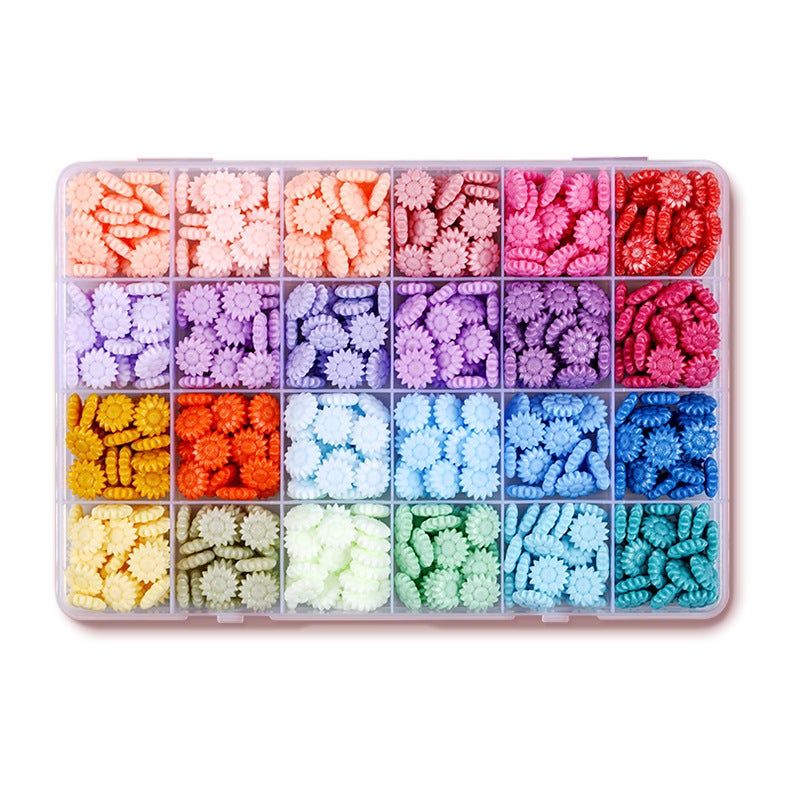 Strength Factory Grid Sunflower Fire Lacquer Wax Transparent Boxed 10/15/24 Color Seal Wax Full Set - Image 1