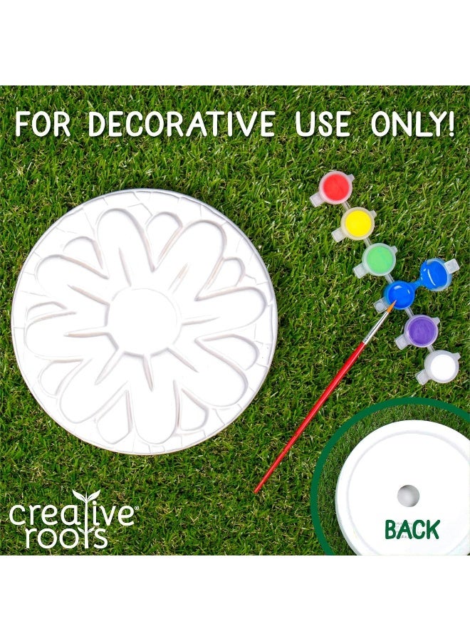 Creative Roots Paint Your Own Flower Stepping Stone - Image 3