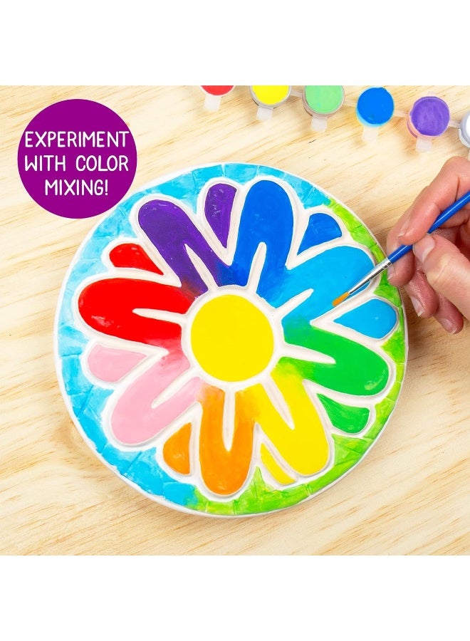 Creative Roots Paint Your Own Flower Stepping Stone - Image 4