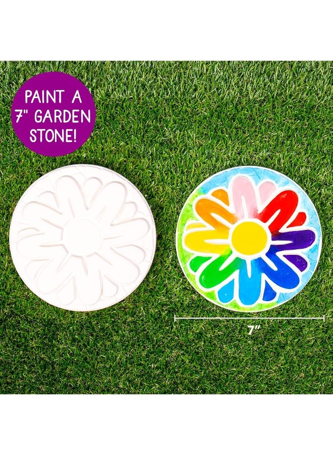 Creative Roots Paint Your Own Flower Stepping Stone - Image 5