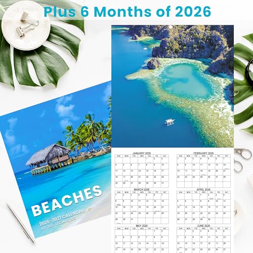 Chambom Calendar 2026-2027 - 18 Month Wall Calendar 2026-2027 JUL 2026 - DEC 2027, 2026-2027 Wall Calendar, Large Blocks, Calendar Wall for Office School Home Organizing & Planning, 12" x 24"(open) - Image 5
