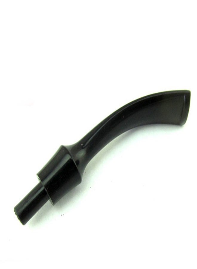 OLD FOX Bent Round Saddle Pipe Stem Replacement Black Pipe Mouthpiece for Pipe Fit 3mm Metal Filters DIY Pipe Accessories (1 PCS) - Image 3