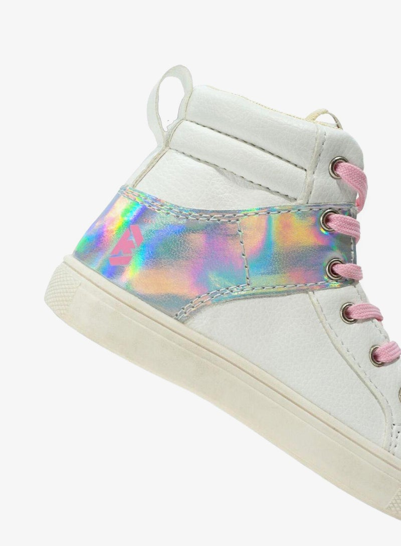 BOLD&KO Kids Gabriella High Top Lace Up Sneakers - Image 5