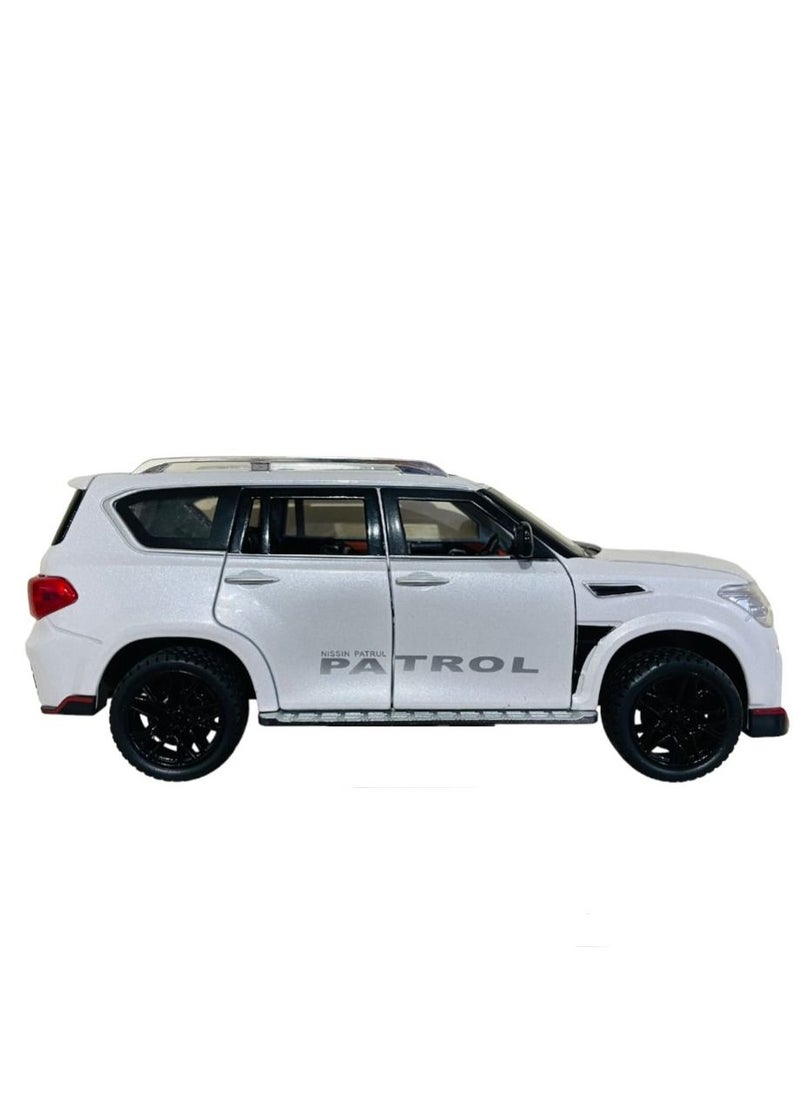 Nissan Nissan Patrol Diecast Car-White  - Image 2