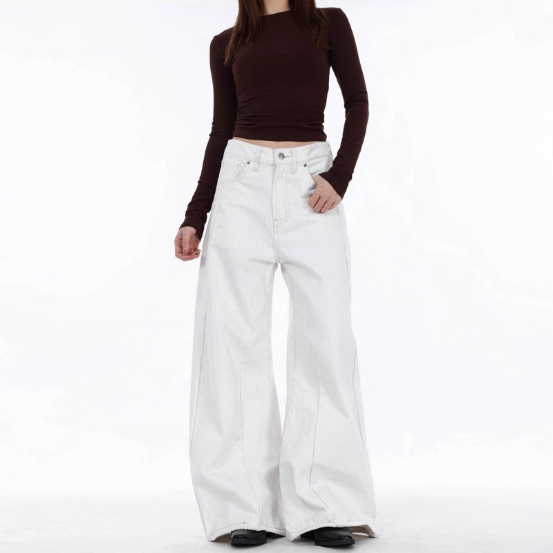 Unisex Casual Daily Denim Jeans - Image 3