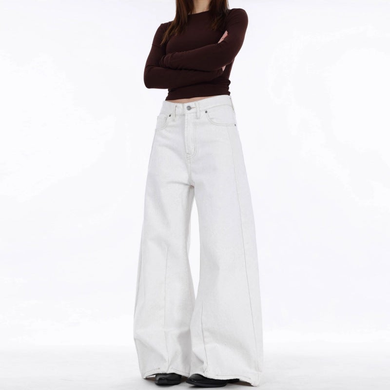 Unisex Casual Daily Denim Jeans - Image 2