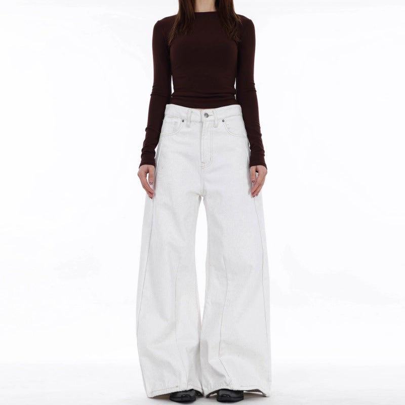 Unisex Casual Daily Denim Jeans - Image 4