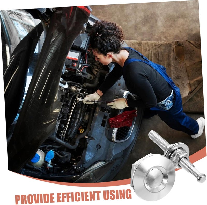 Odor free color 1set Aluminum Vehicle Hood Pin Quick Release Locking Clip for Cars Trucks and Suvs Bumper Fasteners for Secure Engine Cover Latching Safe material Transit & use compatible Budget friendly trendy design Condition adaptive build Easy assemble alternatives Practical versatile construction All condition resistant crafted quality Cost effective upgraded craftsmanship Non sticky surface All-round unified build Timely planned dispatch Flexible purchase choices Flexible use switching Global easy assemble picks All user friendly build Certified stocked merchandise Workday cycle fulfillment Reliable local delivery service Heat insulation layer Storage transit efficiency build Stable domestic stock Indoor outdoor all-purpose fit Major city pickup option N/S/C nationwide deliver - Image 4