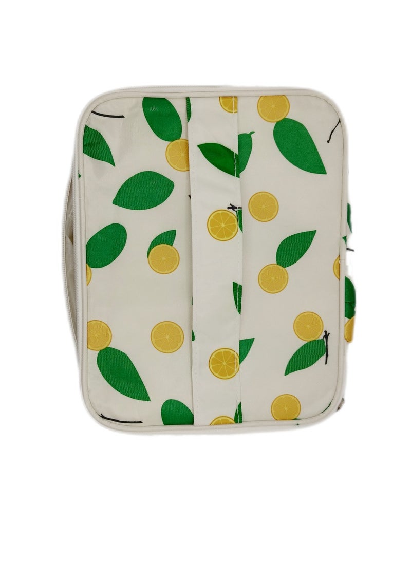 DIGI CORE Travel Makeup Bag Cosmetic Bags For Women Portable Pouch Open Flat Toiletry Bag Makeup Organizer With Divider And Handle Travel Kit Organizer - Image 4